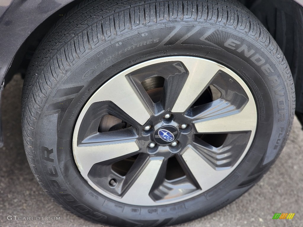2017 Forester 2.5i - Dark Gray Metallic / Gray photo #9
