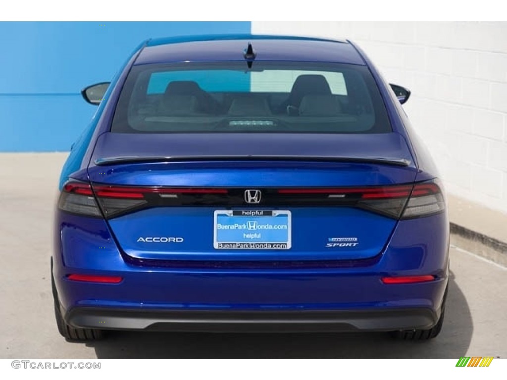 2023 Accord Sport Hybrid - Still Night Pearl / Black photo #7
