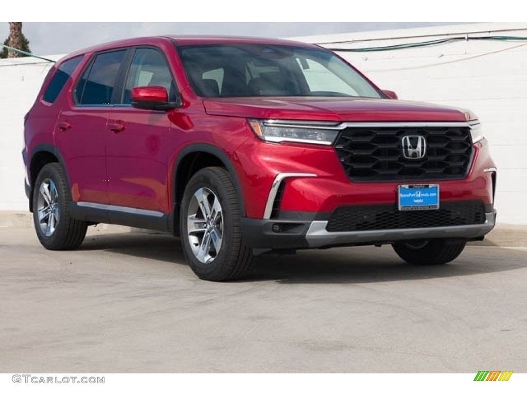 Radiant Red Metallic II 2023 Honda Pilot EX-L Exterior Photo #145651222