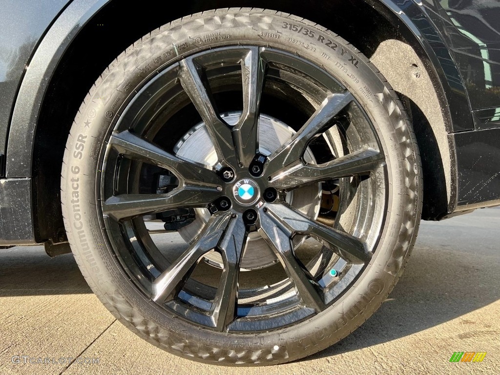 2023 X7 xDrive40i - Black Sapphire Metallic / Black photo #2