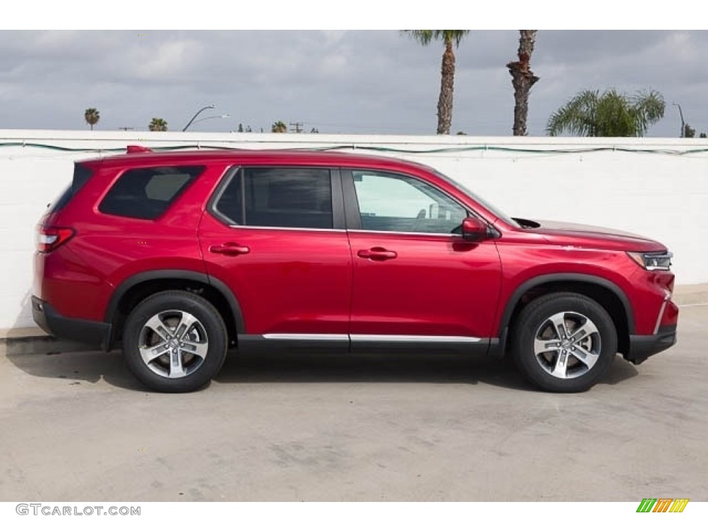 Radiant Red Metallic II 2023 Honda Pilot EX-L Exterior Photo #145651310