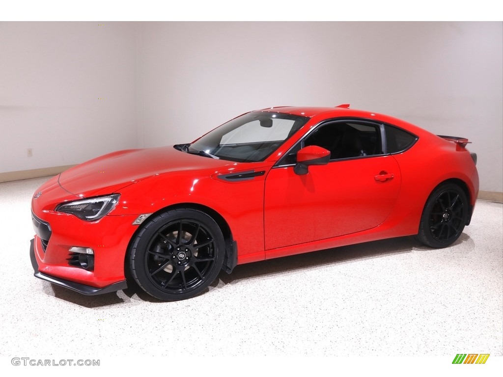 Lightning Red 2014 Subaru BRZ Limited Exterior Photo #145651387
