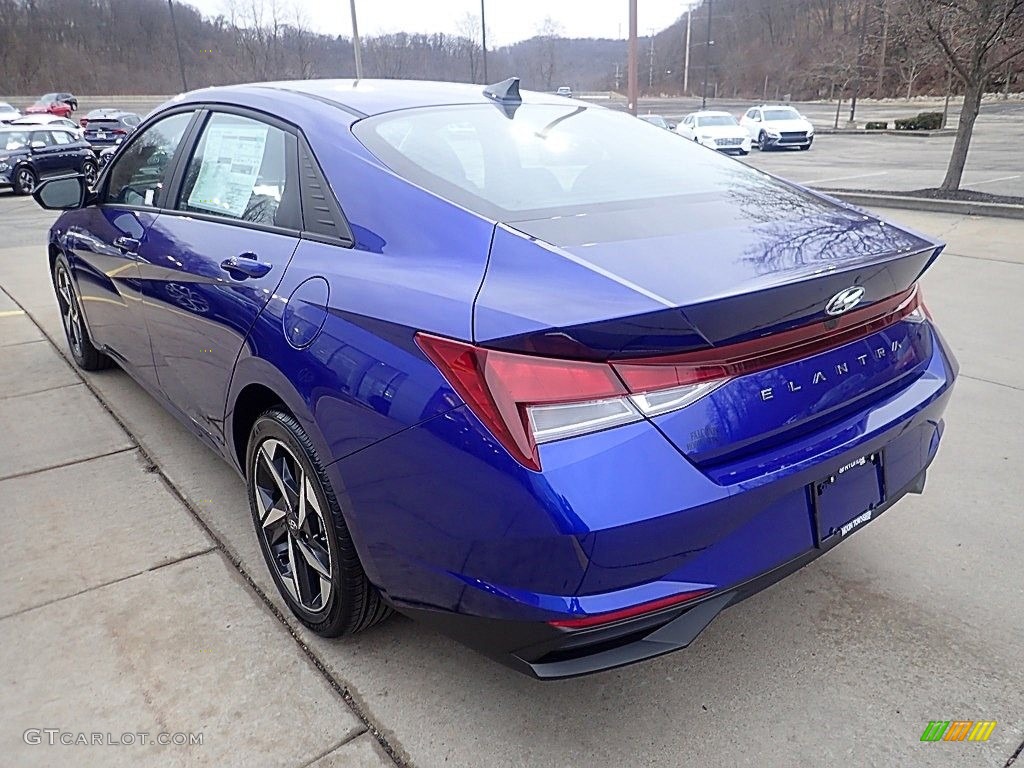 2023 Elantra SEL - Intense Blue / Black photo #5