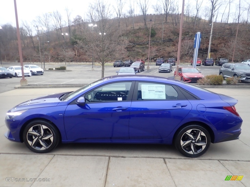 2023 Elantra SEL - Intense Blue / Black photo #6