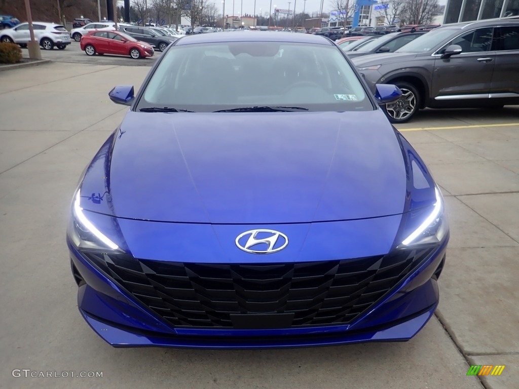 2023 Elantra SEL - Intense Blue / Black photo #8