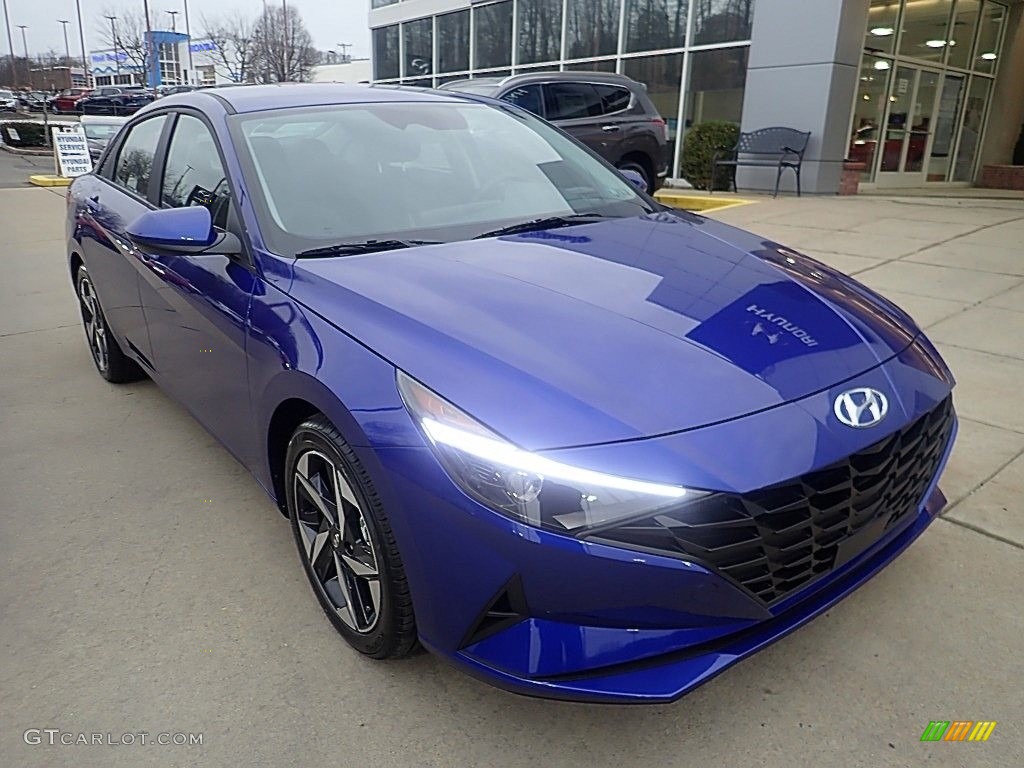 2023 Elantra SEL - Intense Blue / Black photo #9