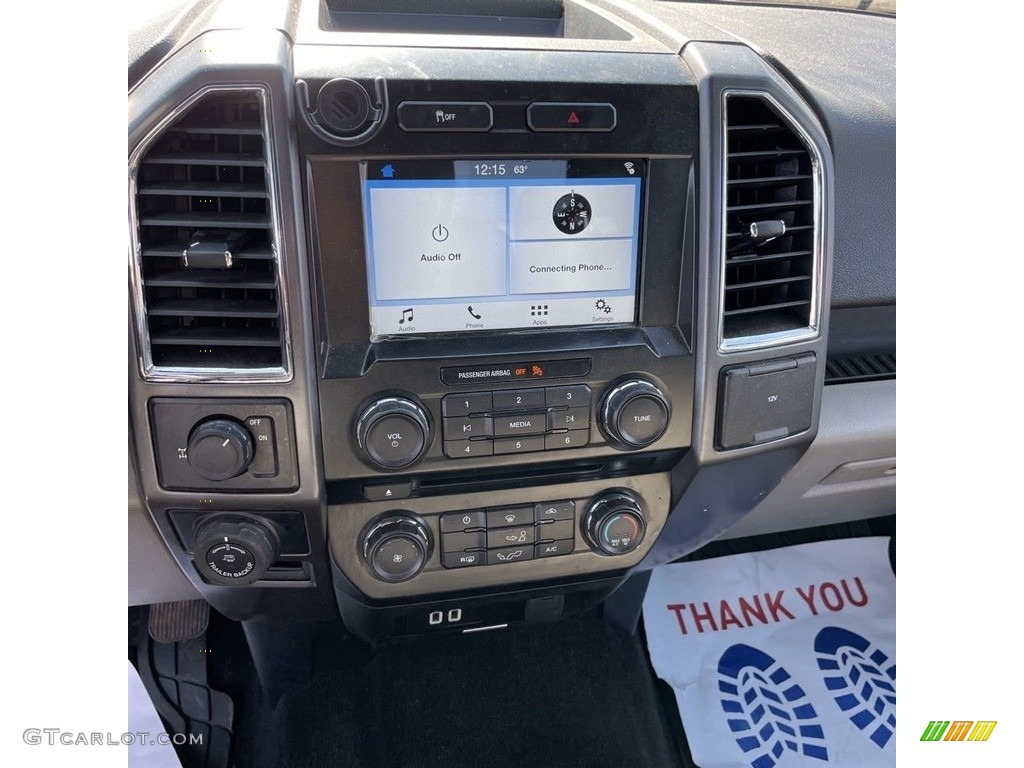 2016 F150 XLT SuperCab - Shadow Black / Medium Earth Gray photo #15