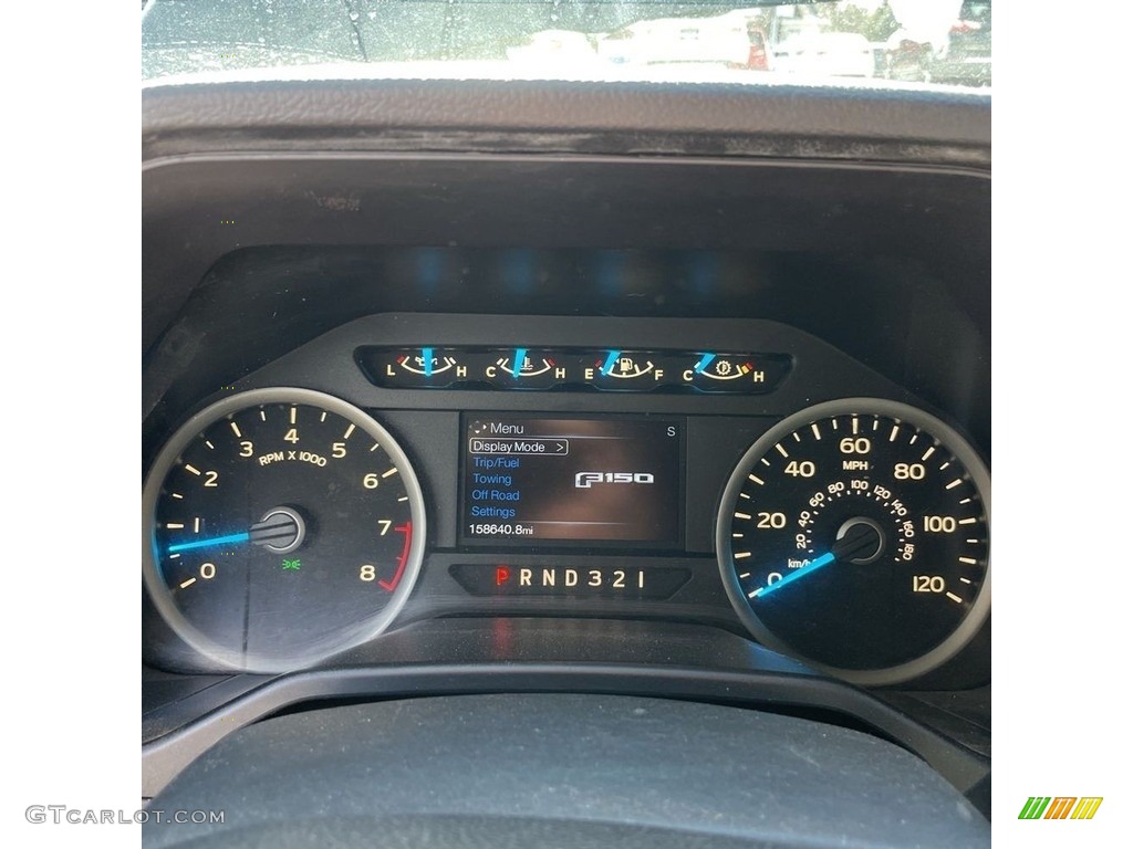 2016 F150 XLT SuperCab - Shadow Black / Medium Earth Gray photo #17