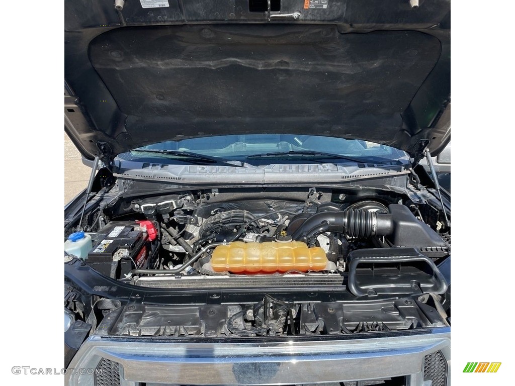 2016 F150 XLT SuperCab - Shadow Black / Medium Earth Gray photo #20
