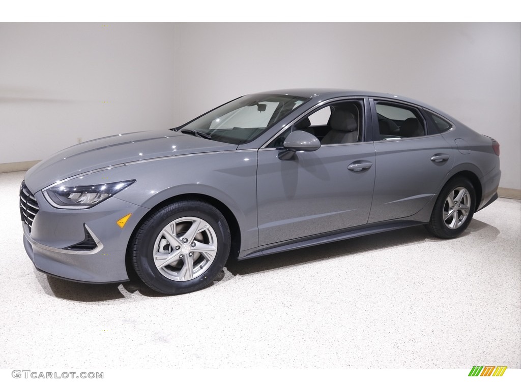2021 Sonata SE - Hampton Gray / Dark Gray photo #3