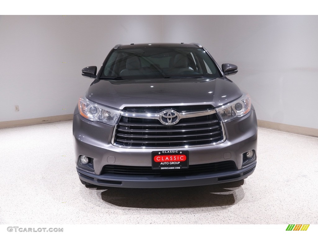 2016 Highlander XLE - Predawn Gray Mica / Ash photo #2