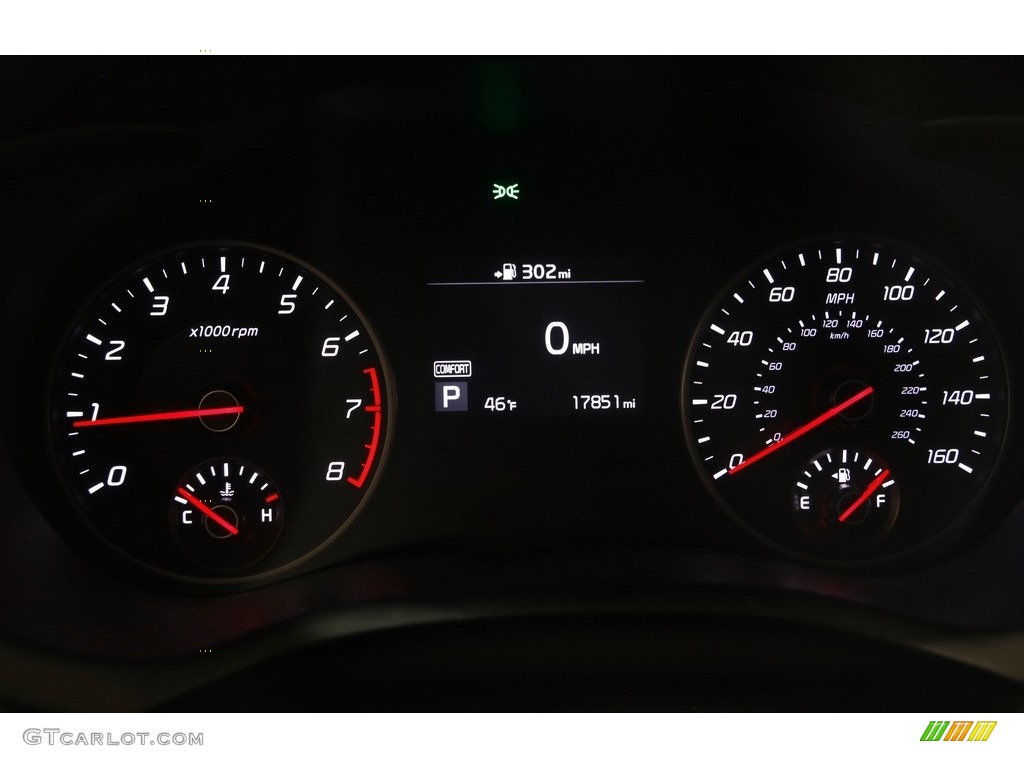 2018 Kia Stinger 2.0L Gauges Photo #145652458