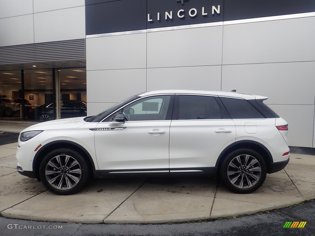 Pristine White 2020 Lincoln Corsair Reserve AWD Exterior Photo #145652911