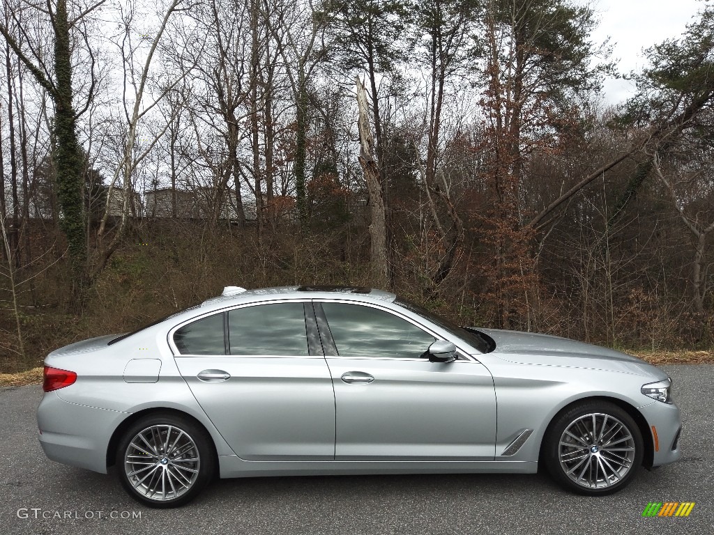 Glacier Silver Metallic 2018 BMW 5 Series 530i Sedan Exterior Photo #145652917