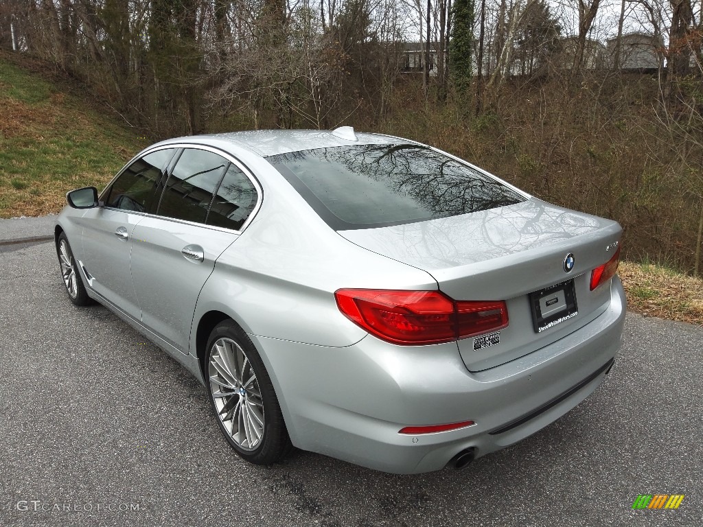 Glacier Silver Metallic 2018 BMW 5 Series 530i Sedan Exterior Photo #145652998