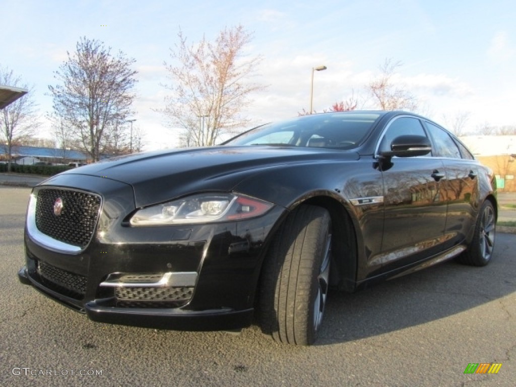 2016 XJ 3.0 - Ebony Black / Jet/Ivory photo #6
