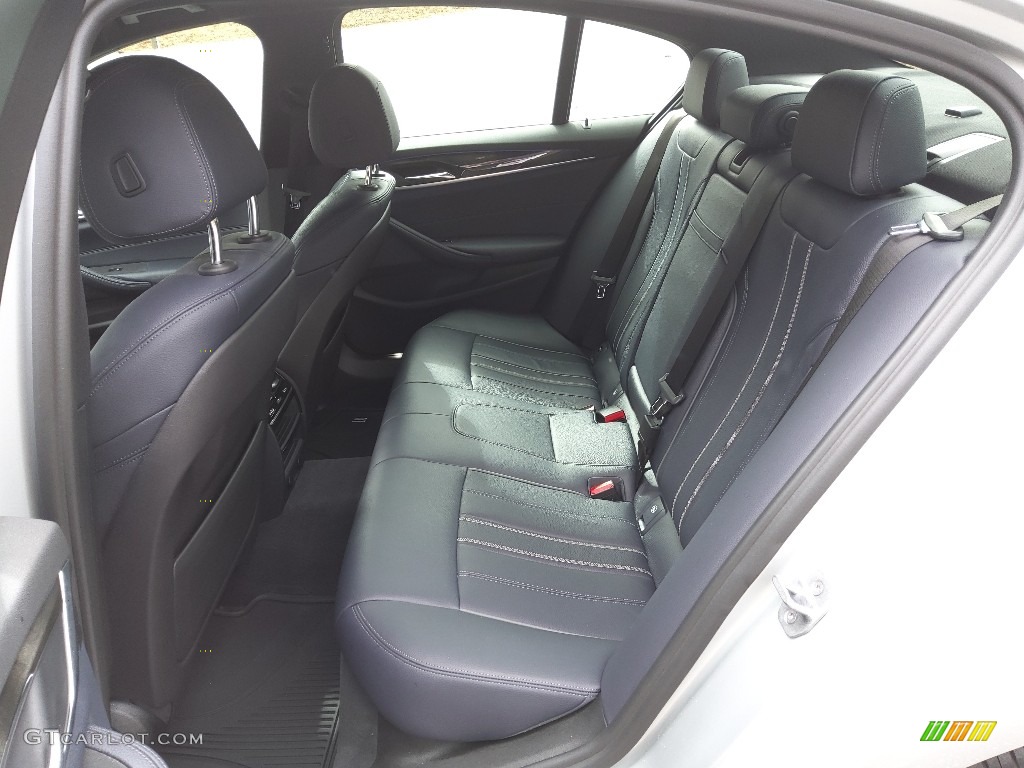 Night Blue Interior 2018 BMW 5 Series 530i Sedan Photo #145653100