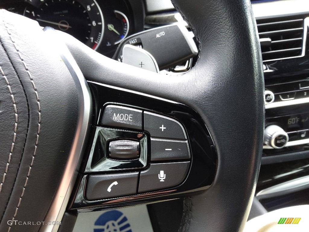 2018 BMW 5 Series 530i Sedan Steering Wheel Photos