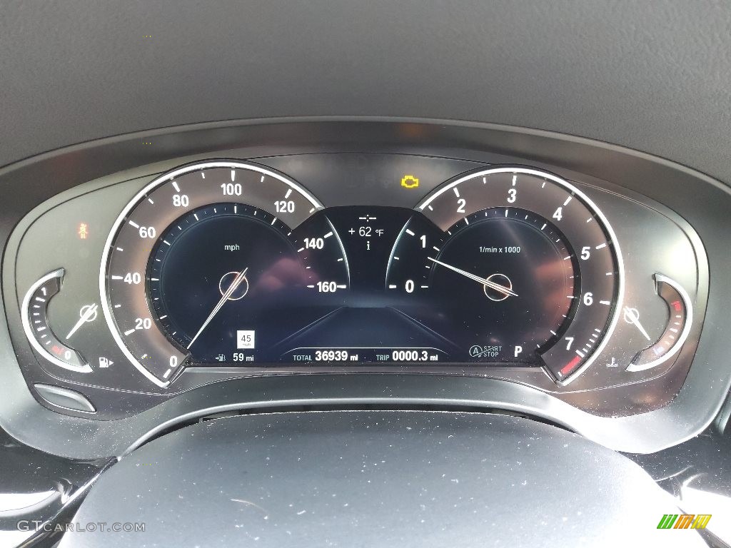 2018 BMW 5 Series 530i Sedan Gauges Photos