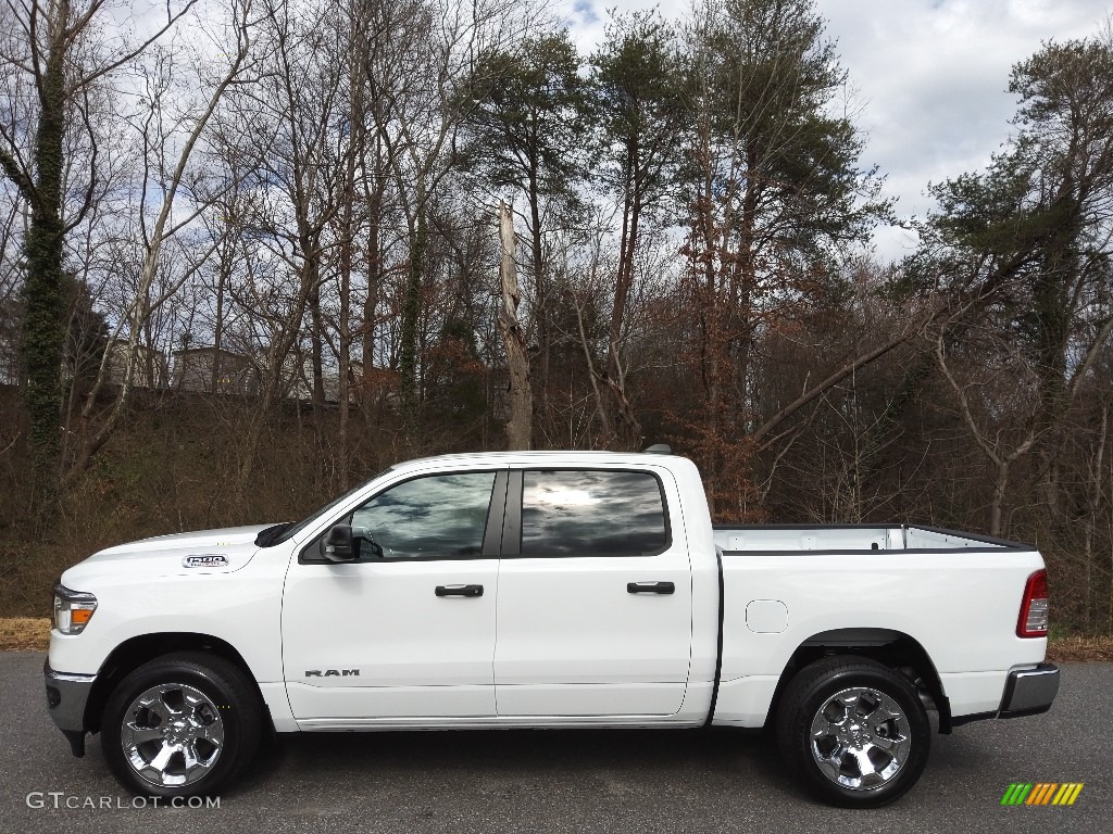 2023 1500 Big Horn Crew Cab 4x4 - Bright White / Black photo #1