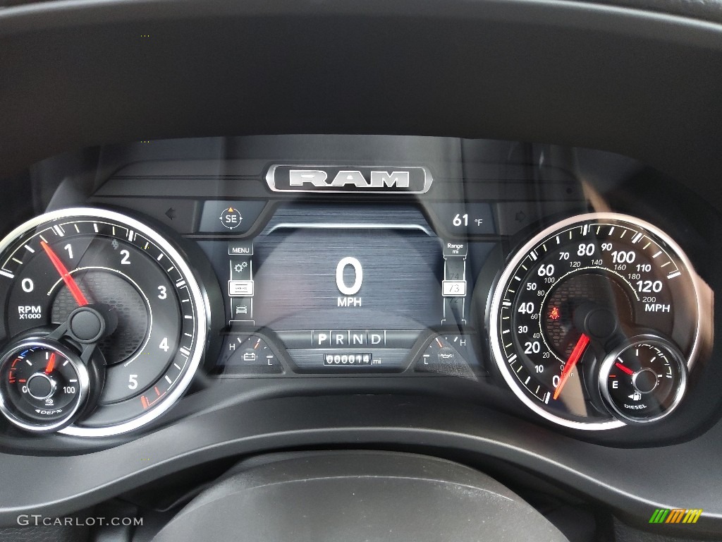 2023 Ram 1500 Big Horn Crew Cab 4x4 Gauges Photo #145654180