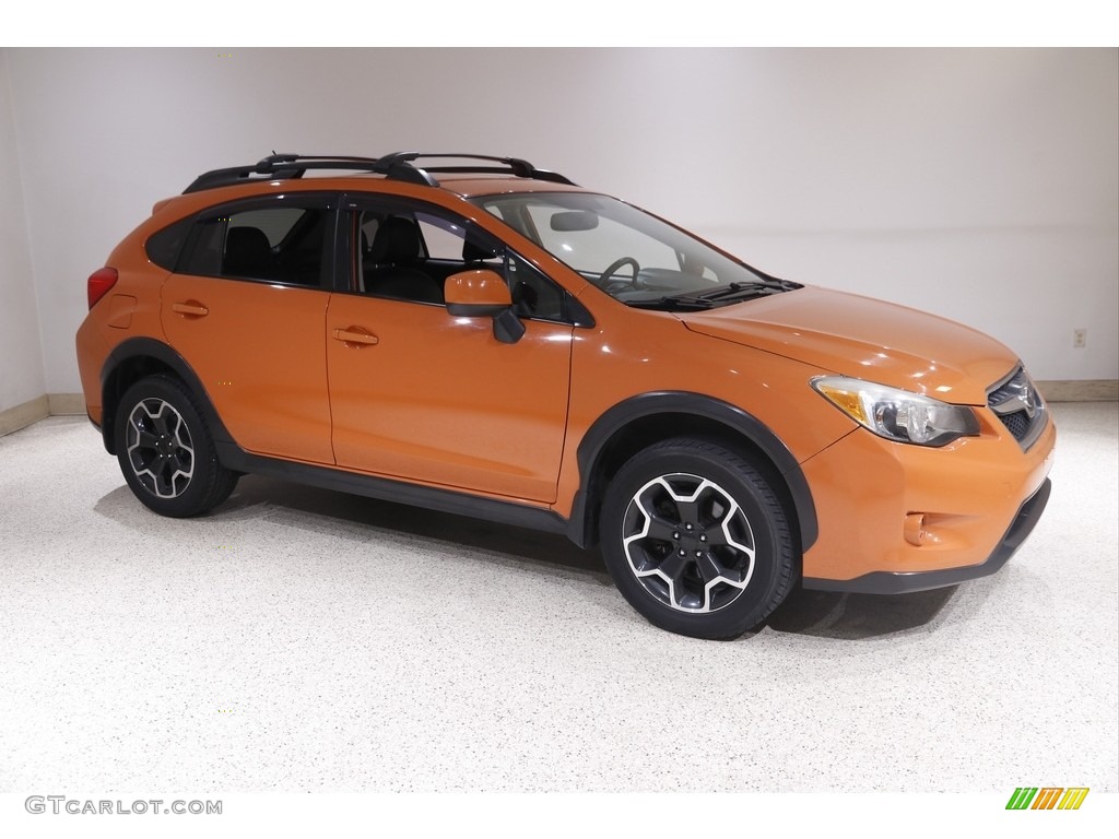 Tangerine Orange Pearl Subaru XV Crosstrek