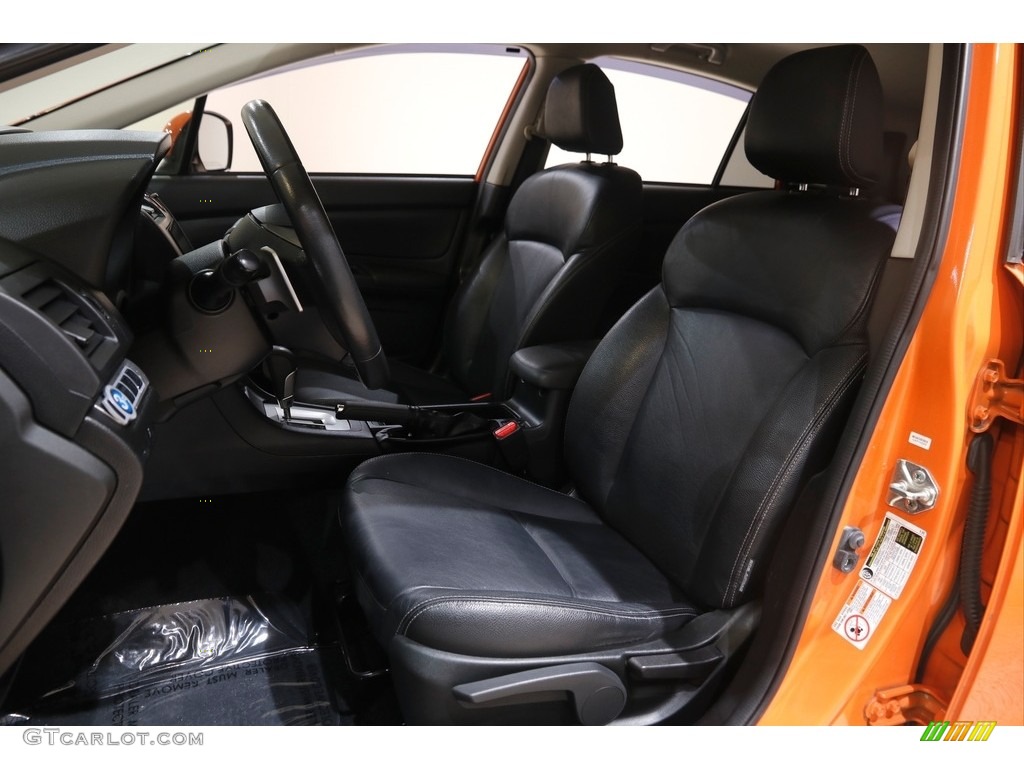 2014 XV Crosstrek 2.0i Limited - Tangerine Orange Pearl / Black photo #5