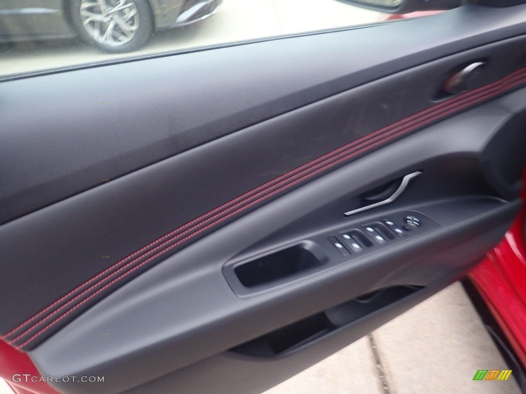2023 Hyundai Elantra N-Line Black Door Panel Photo #145654405
