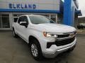 Summit White - Silverado 1500 LT Crew Cab 4x4 Photo No. 4
