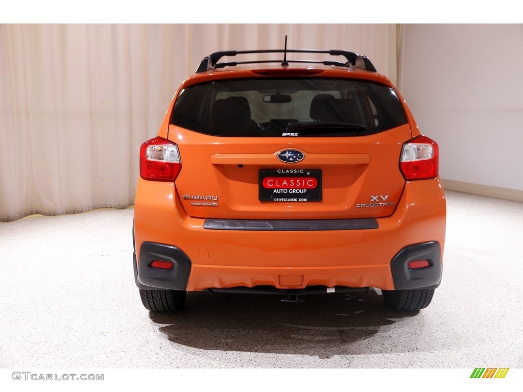 2014 XV Crosstrek 2.0i Limited - Tangerine Orange Pearl / Black photo #19