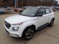 Ceramic White 2023 Hyundai Venue Limited Exterior
