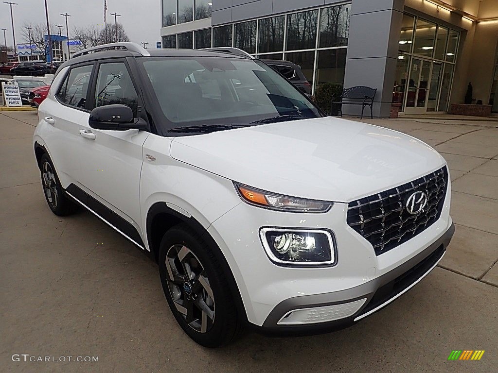 Ceramic White 2023 Hyundai Venue Limited Exterior Photo #145654702