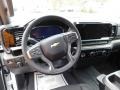 Jet Black 2023 Chevrolet Silverado 1500 LT Crew Cab 4x4 Steering Wheel