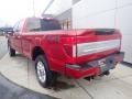 2022 Rapid Red Ford F350 Super Duty Platinum Crew Cab 4x4  photo #3