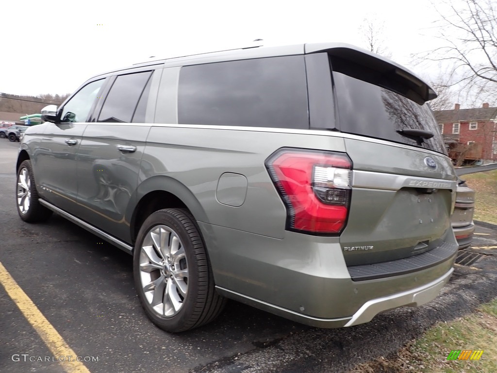 2019 Expedition Platinum Max 4x4 - Silver Spruce Metallic / Ebony photo #5