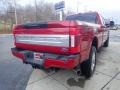 Rapid Red - F350 Super Duty Platinum Crew Cab 4x4 Photo No. 5