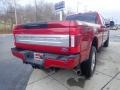 2022 Rapid Red Ford F350 Super Duty Platinum Crew Cab 4x4  photo #5