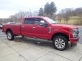 2022 Rapid Red Ford F350 Super Duty Platinum Crew Cab 4x4  photo #6