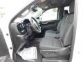 Jet Black Front Seat Photo for 2023 Chevrolet Silverado 1500 #145655170