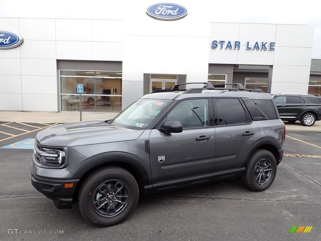 2023 Bronco Sport Big Bend 4x4 - Carbonized Gray Metallic / Medium Dark Slate photo #1