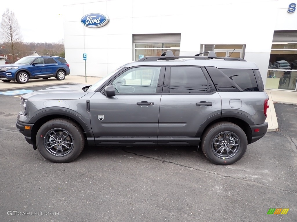 Carbonized Gray Metallic 2023 Ford Bronco Sport Big Bend 4x4 Exterior Photo #145655293