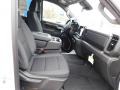 Jet Black Front Seat Photo for 2023 Chevrolet Silverado 1500 #145655338