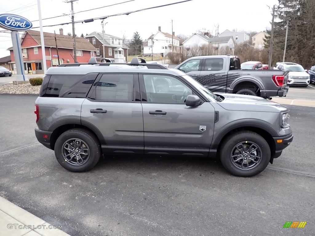 Carbonized Gray Metallic 2023 Ford Bronco Sport Big Bend 4x4 Exterior Photo #145655401