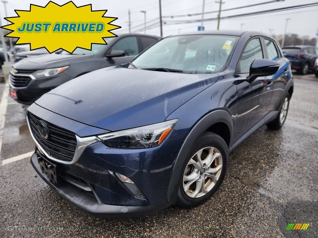 2020 CX-3 Sport AWD - Deep Crystal Blue Mica / Black photo #1