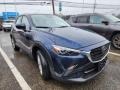 2020 Deep Crystal Blue Mica Mazda CX-3 Sport AWD  photo #2