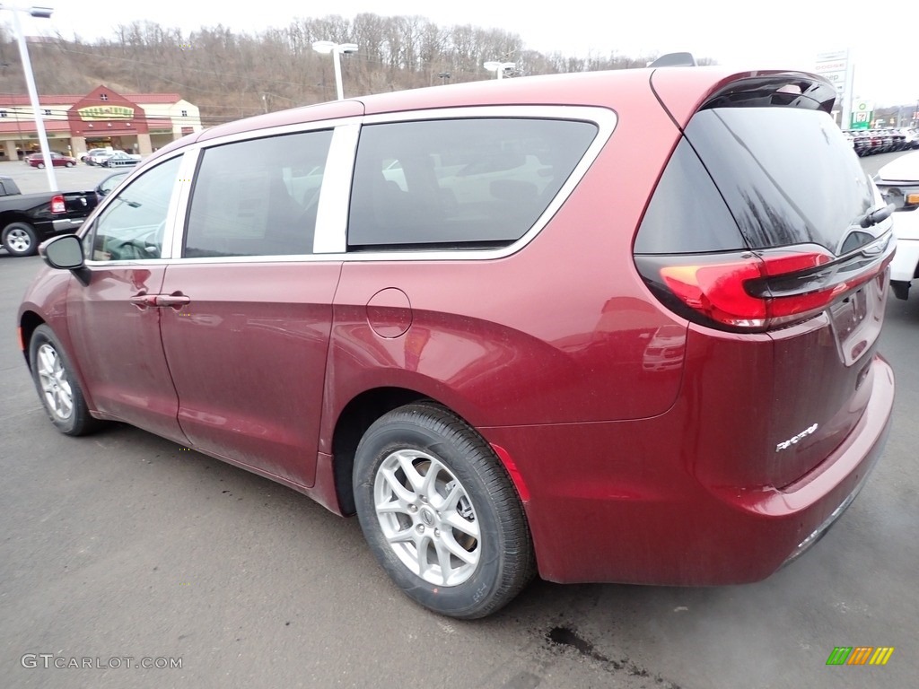 2023 Pacifica Touring L - Velvet Red Pearl / Black/Alloy photo #3