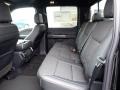 2022 Ford F150 Black Interior Rear Seat Photo