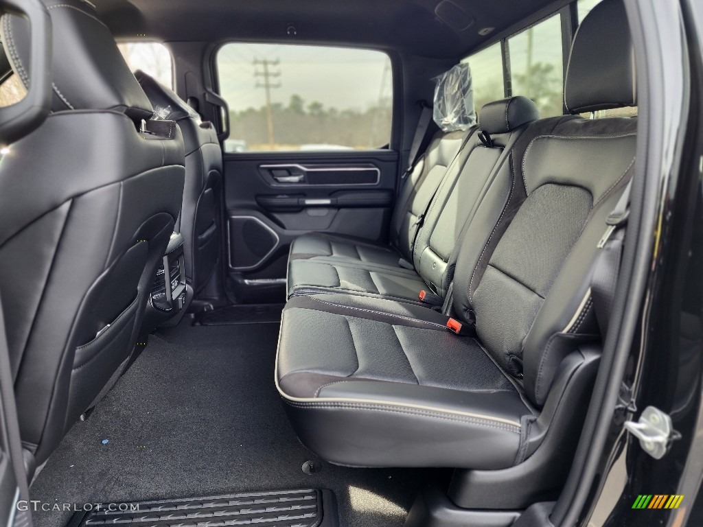 2023 Ram 1500 Laramie Crew Cab 4x4 Rear Seat Photo #145656073