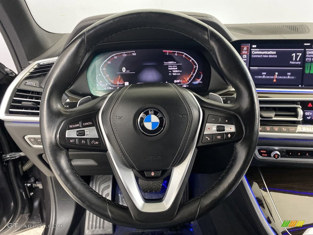 2019 X5 xDrive40i - Dark Graphite Metallic / Black photo #17