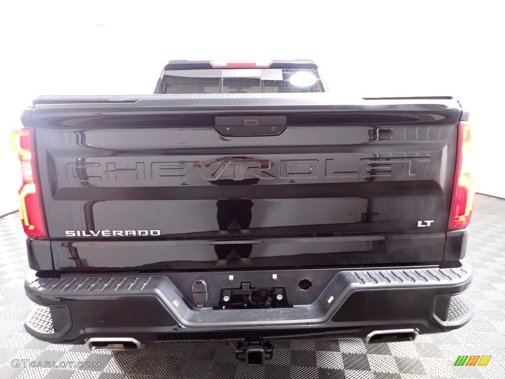 2019 Silverado 1500 LT Z71 Trail Boss Crew Cab 4WD - Black / Gideon/Very Dark Atmosphere photo #8
